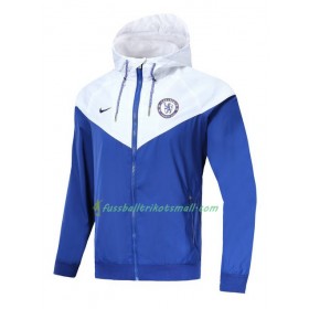 Chelsea Windrunner Jacke Blau Weiß 2018-2019
